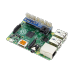 I2C Shield for Raspberry Pi 3 & Pi2 with Inward Facing I2C Port